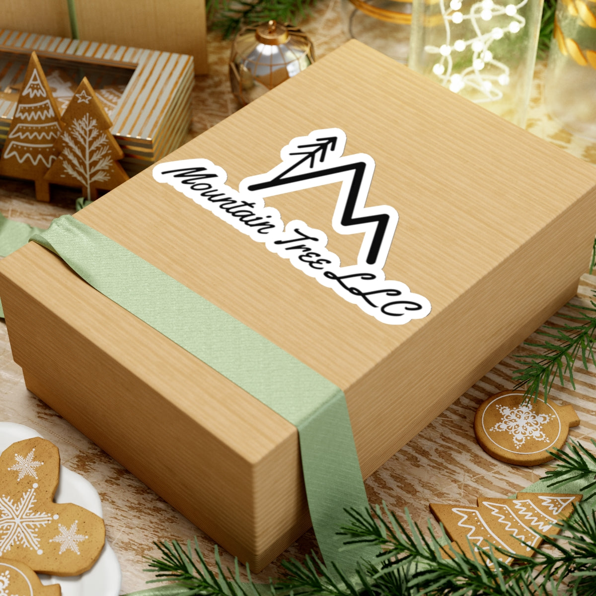 Mountain Tree Stickers