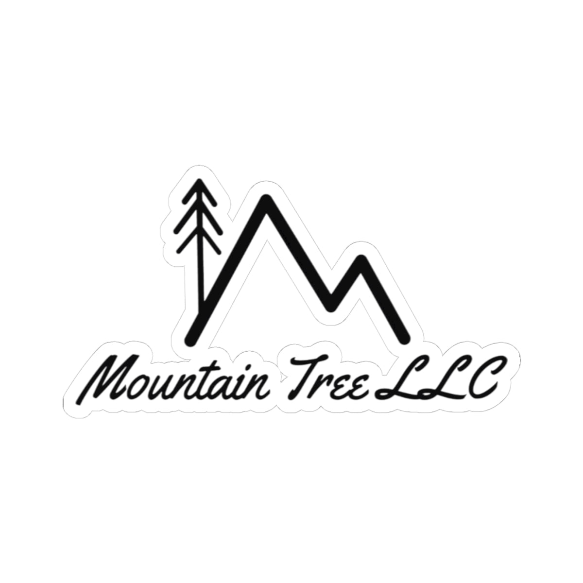 Mountain Tree Stickers